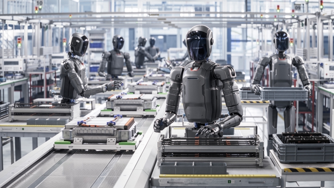Schaeffler y Humanoid sellan una alianza estratégica para desplegar cientos de robots humanoides en manufactura y logística