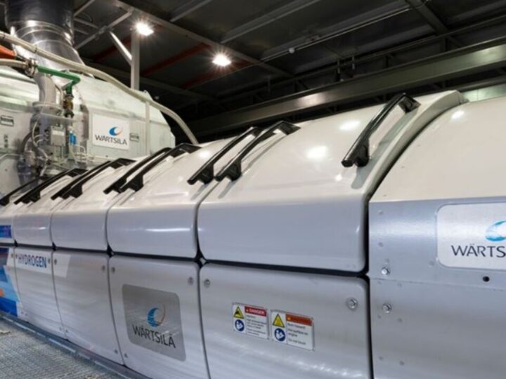 Bermeo prueba el primer motor de gran escala alimentado al 100% con hidrógeno conectado a la red española