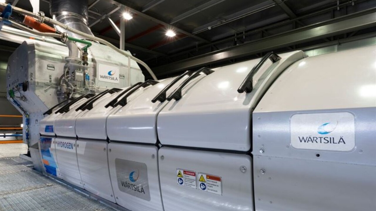 Bermeo prueba el primer motor de gran escala alimentado al 100% con hidrógeno conectado a la red española