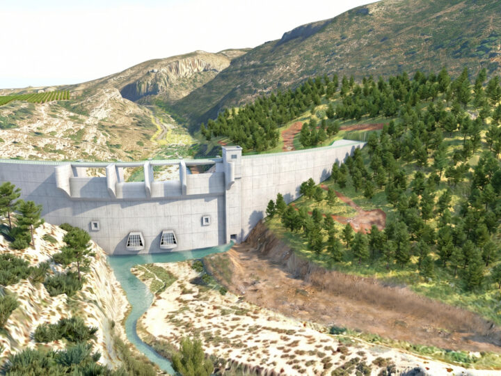 La CHJ ultima el proyecto de la futura presa de Montesa-Vallada para laminar avenidas en el río Cànyoles