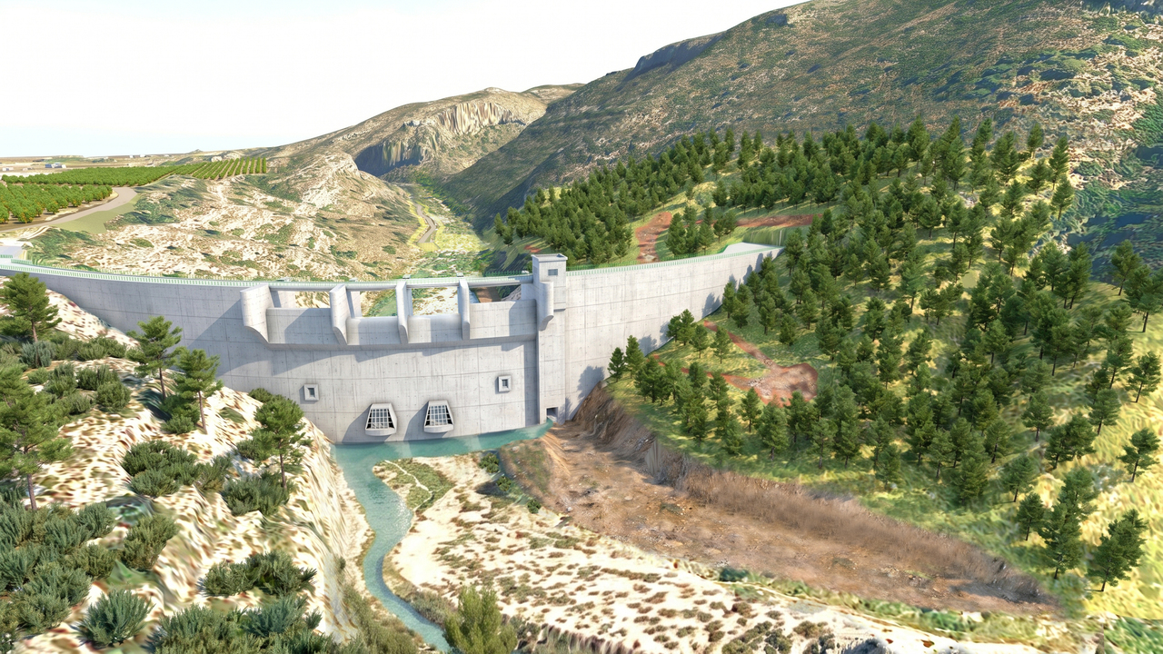 La CHJ ultima el proyecto de la futura presa de Montesa-Vallada para laminar avenidas en el río Cànyoles