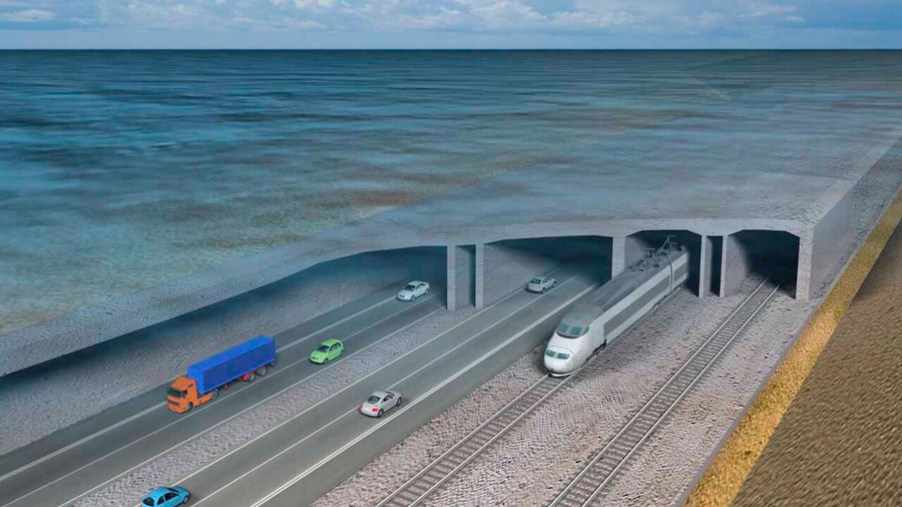 El túnel sumergido para carretera y ferrocarril más largo del mundo, entre Dinamarca y Alemania, entra en su fase submarina