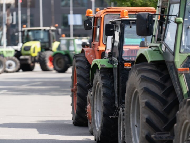 El campo murciano lleva el trasvase a la tractorada del 28 de octubre mientras la obra de Liétor sigue sin avanzar